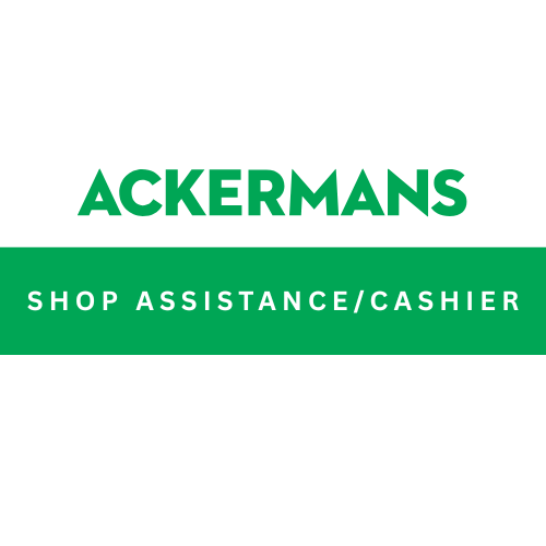 Ackerman’s: Shop Assistance/Cashier